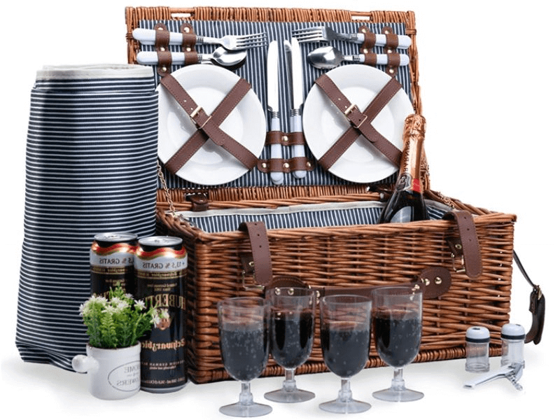 Customized Wicker Picnic Basket factory